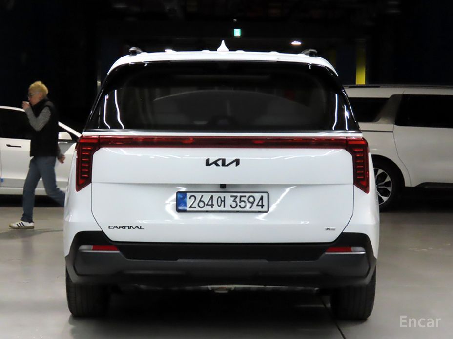 2025 Kia Carnival IV Рестайлинг Hev 9 Seater X Line с пробегом 2 823 км