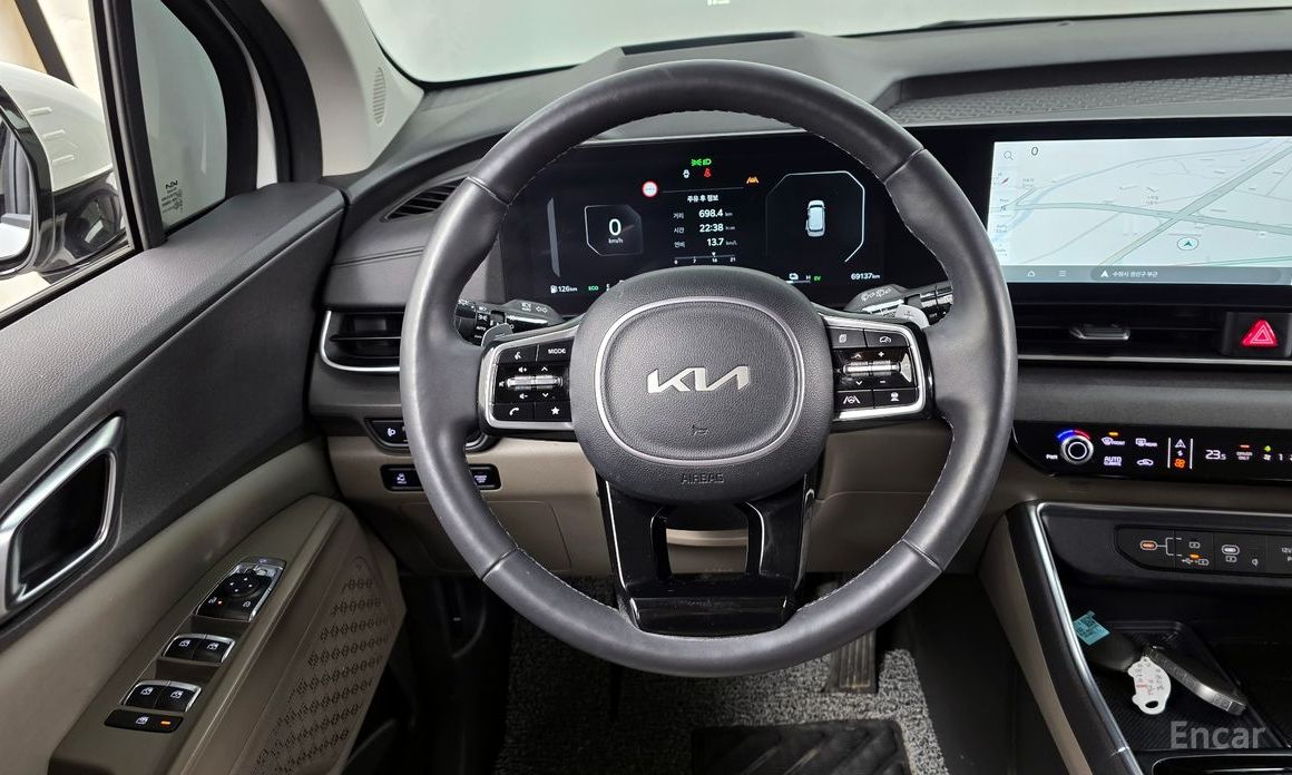 2024 Kia Carnival IV Рестайлинг HEV 9seater Nobless с пробегом 69 137 км