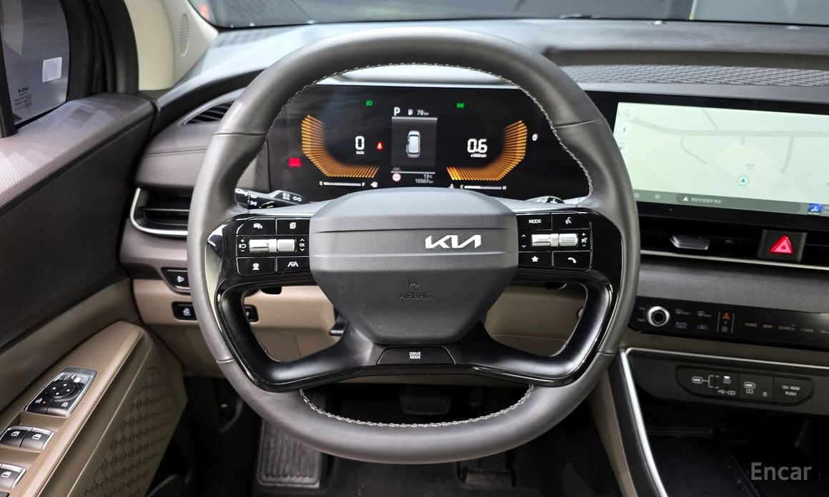 2025 Kia Carnival IV Рестайлинг Gasoline 9-Seater Prestige с пробегом 15 567 км