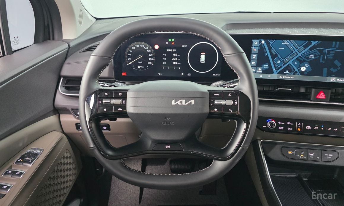 2025 Kia Carnival IV Рестайлинг Gasoline 9-Seater Noblesse с пробегом 8 525 км
