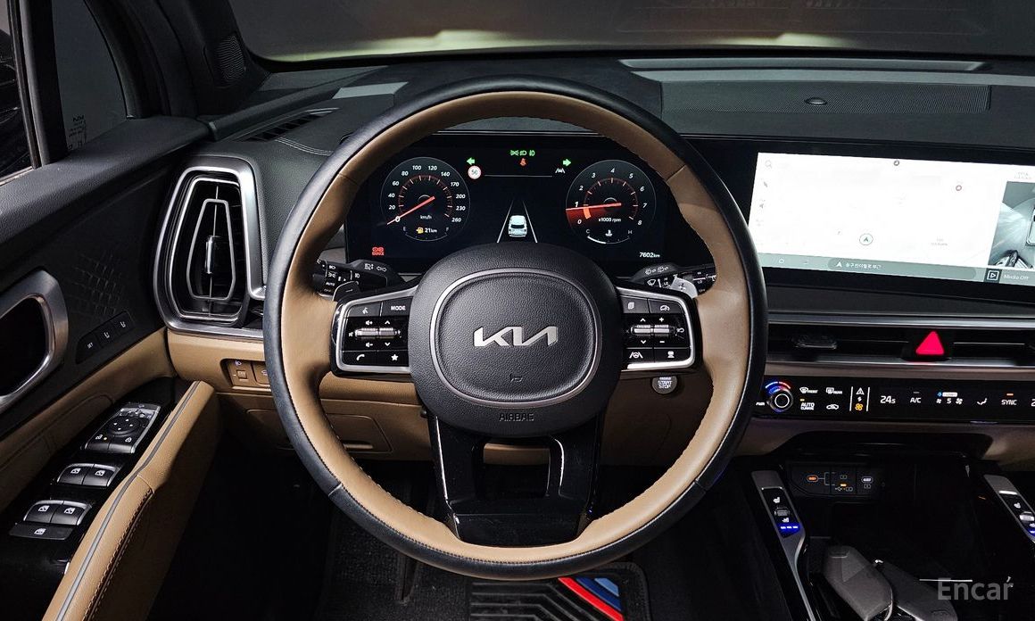 2024 Kia Sorento IV Рестайлинг Gasoline 2.5T 2WD Noblesse с пробегом 7 602 км