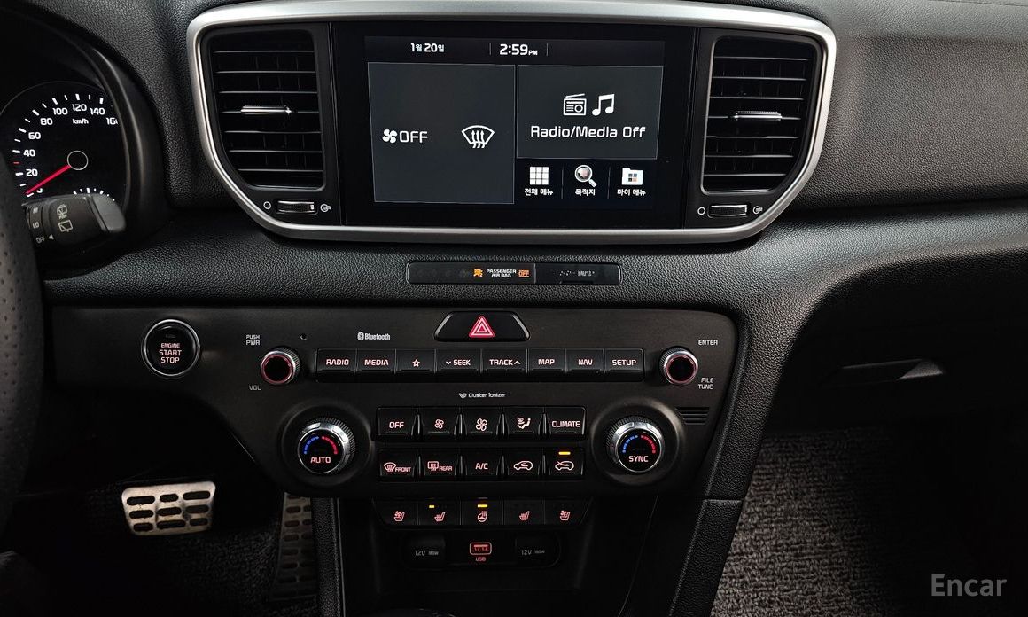 2021 Kia Sportage IV Рестайлинг Diesel 1.6 4WD Prestige с пробегом 73 958 км