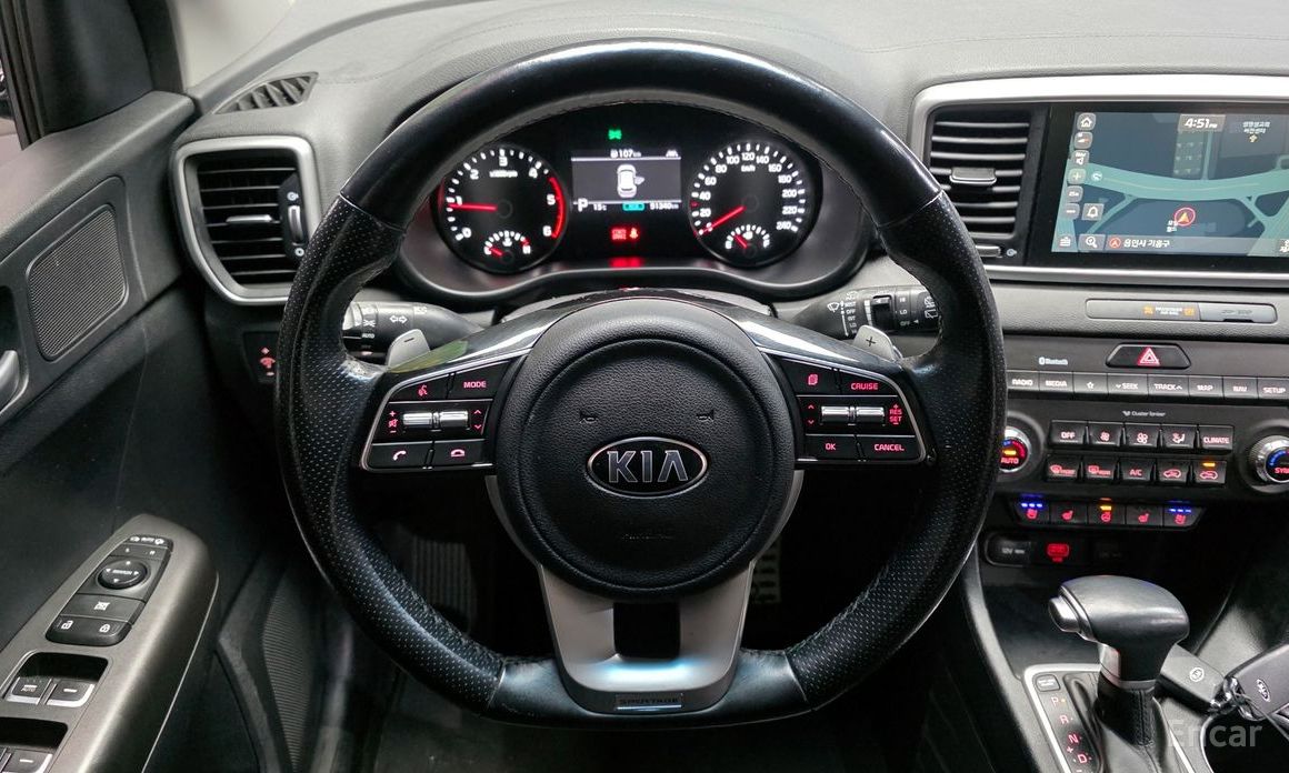 2021 Kia Sportage IV Рестайлинг Diesel 2.0 2WD Prestige с пробегом 91 340 км