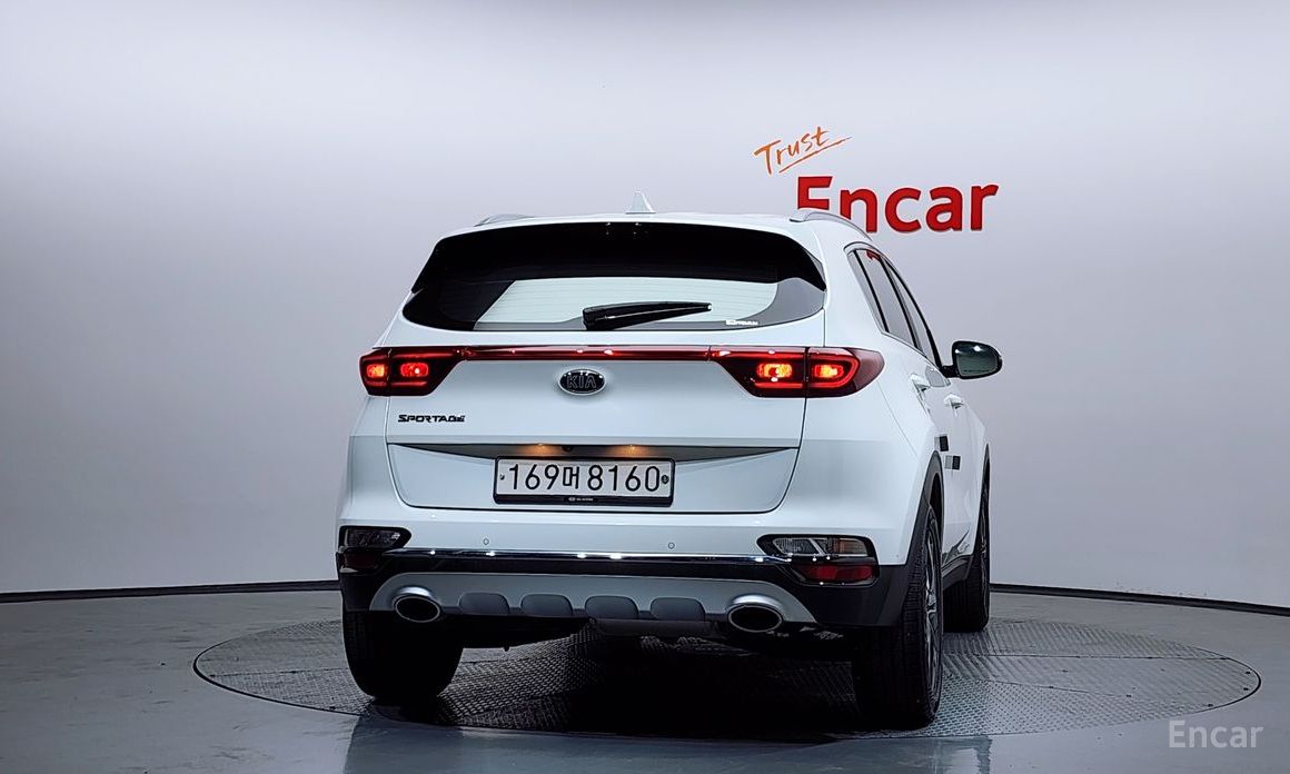 2021 Kia Sportage IV Рестайлинг Diesel 2.0 2WD Prestige с пробегом 75 521 км