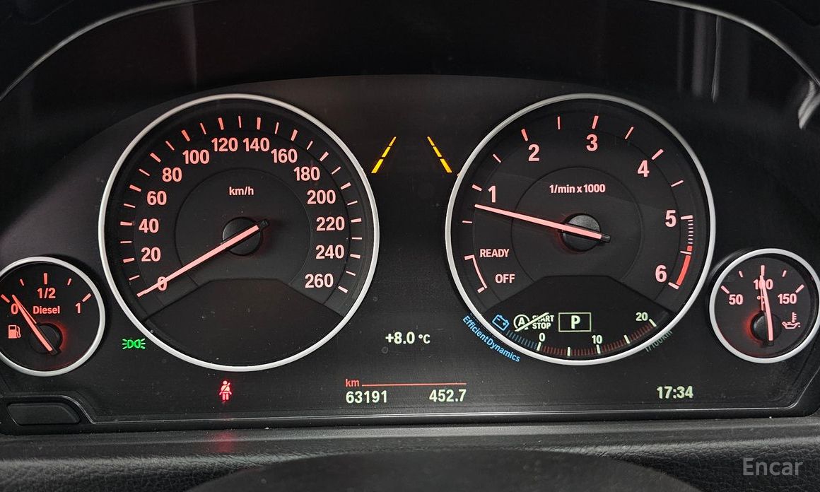 2018 BMW 3 серии VI (F3x) Рестайлинг 320d с пробегом 63 191 км