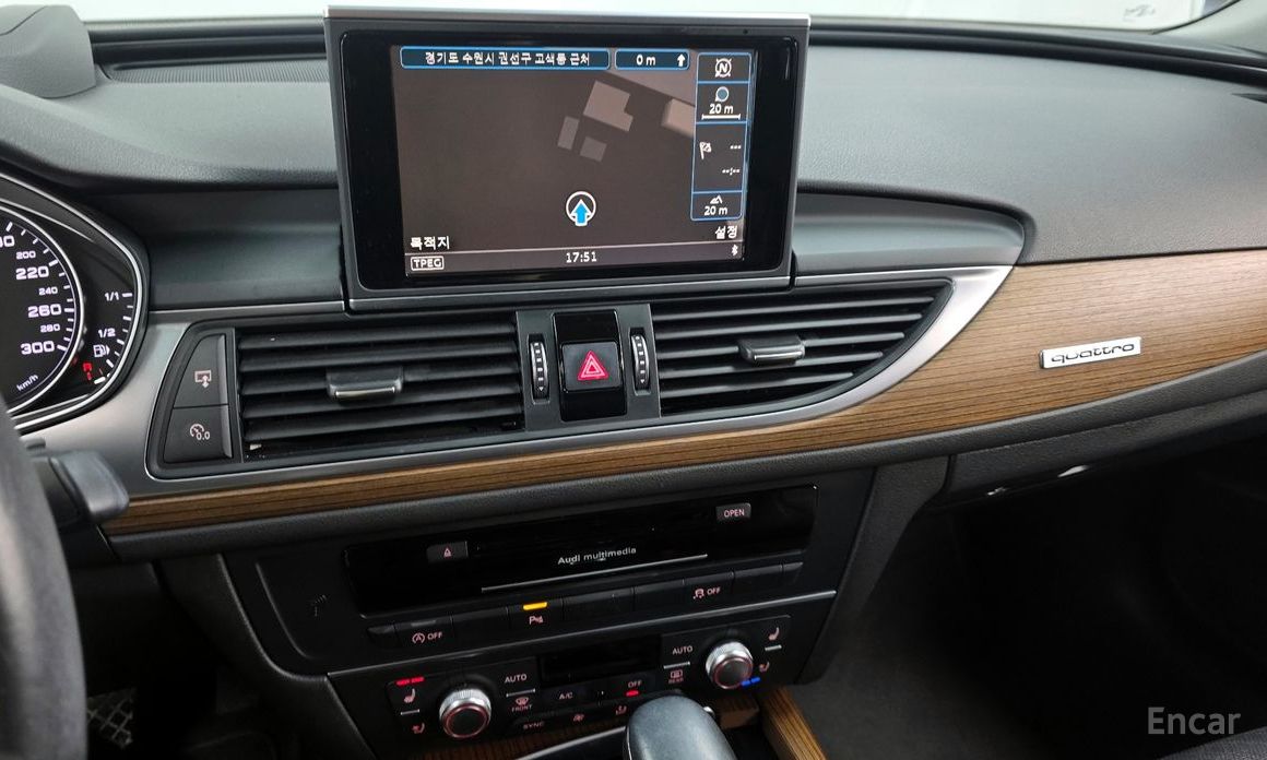 2015 Audi A6 IV (C7) Рестайлинг 40 TDI Quattro Premium C7 с пробегом 141 490 км
