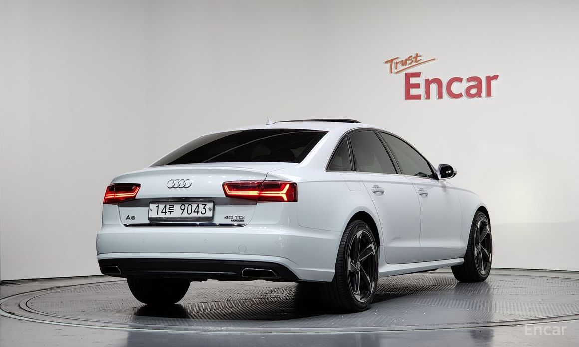 2015 Audi A6 IV (C7) Рестайлинг 40 TDI Quattro Premium C7 с пробегом 107 238 км