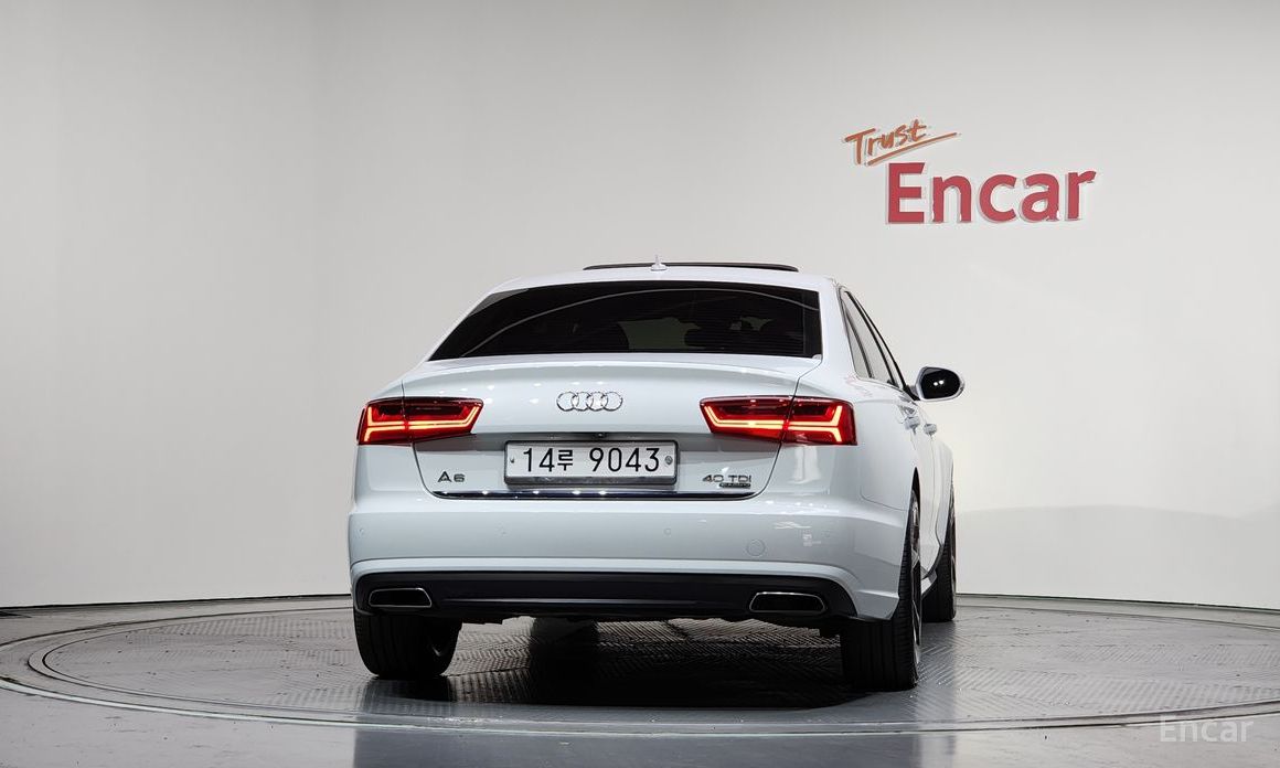 2015 Audi A6 IV (C7) Рестайлинг 40 TDI Quattro Premium C7 с пробегом 107 238 км