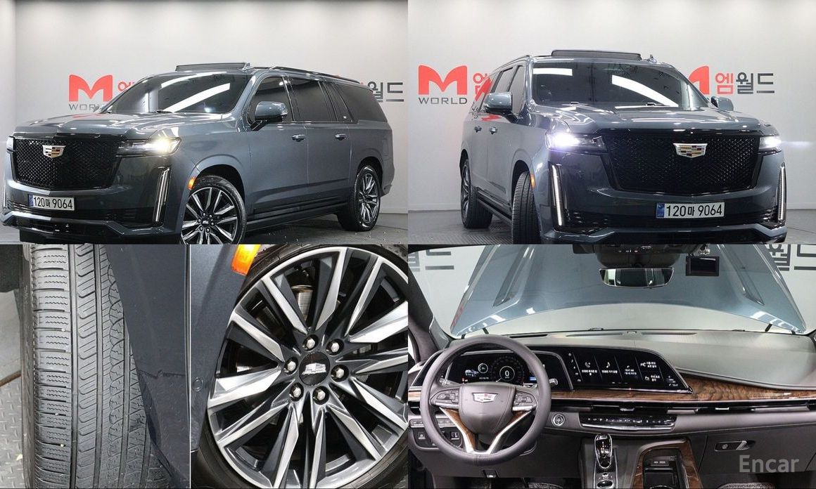 2021 Cadillac Escalade V 6.2 ESV ESV Sports Platinum с пробегом 78 953 км