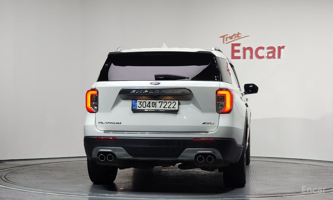 2022 Ford Explorer VI Рестайлинг 3.0 Platinum 4WD с пробегом 77 013 км