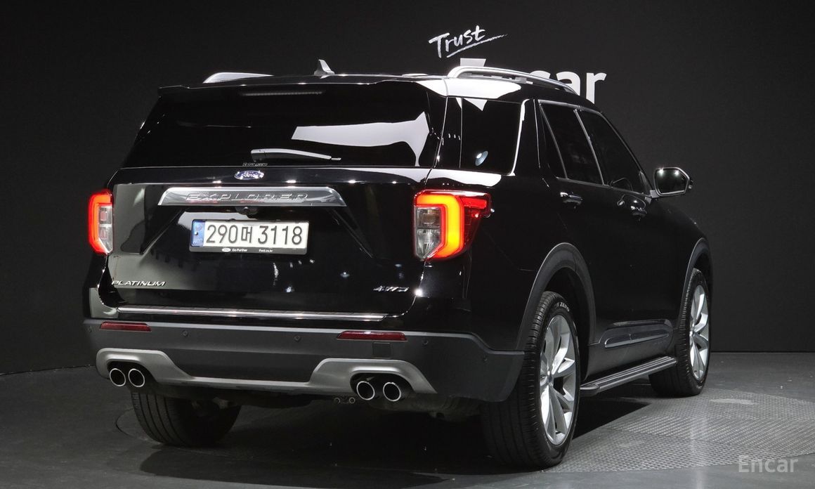 2022 Ford Explorer VI Рестайлинг 3.0 Platinum 4WD с пробегом 47 068 км