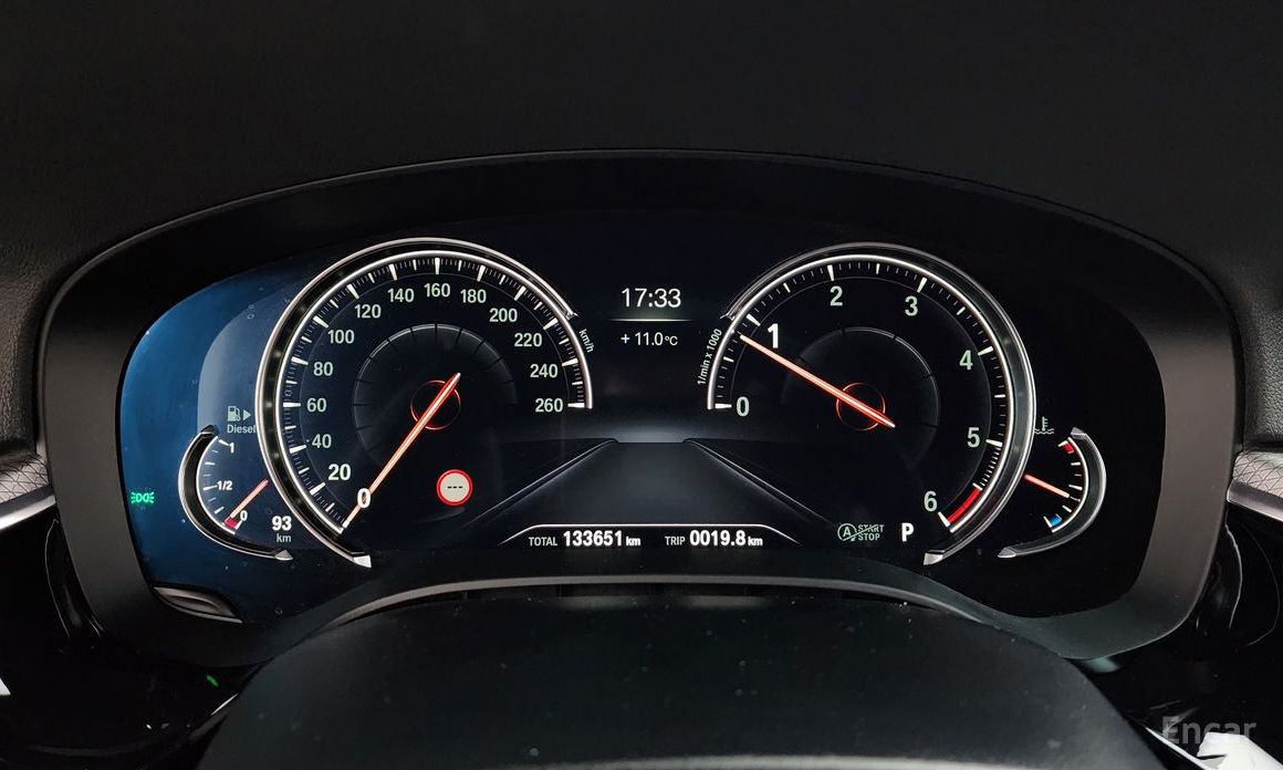 2018 BMW 5 серии VII (G30/G31) 520d M Sport package с пробегом 133 651 км
