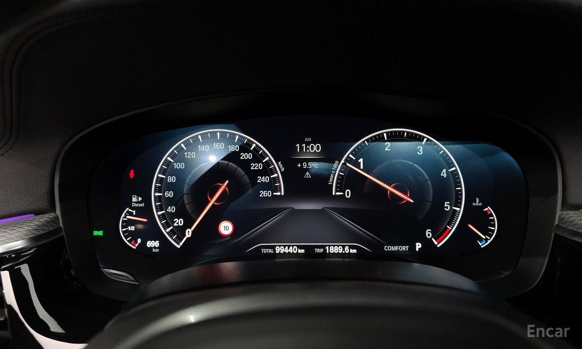 2019 BMW 5 серии VII (G30/G31) 520d M Sport Package Plus с пробегом 99 440 км