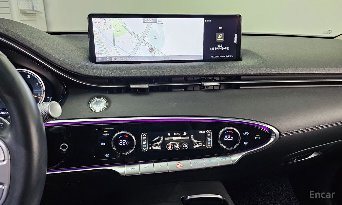 2021 Genesis GV70 I 2.2 Diesel AWD с пробегом 91 078 км