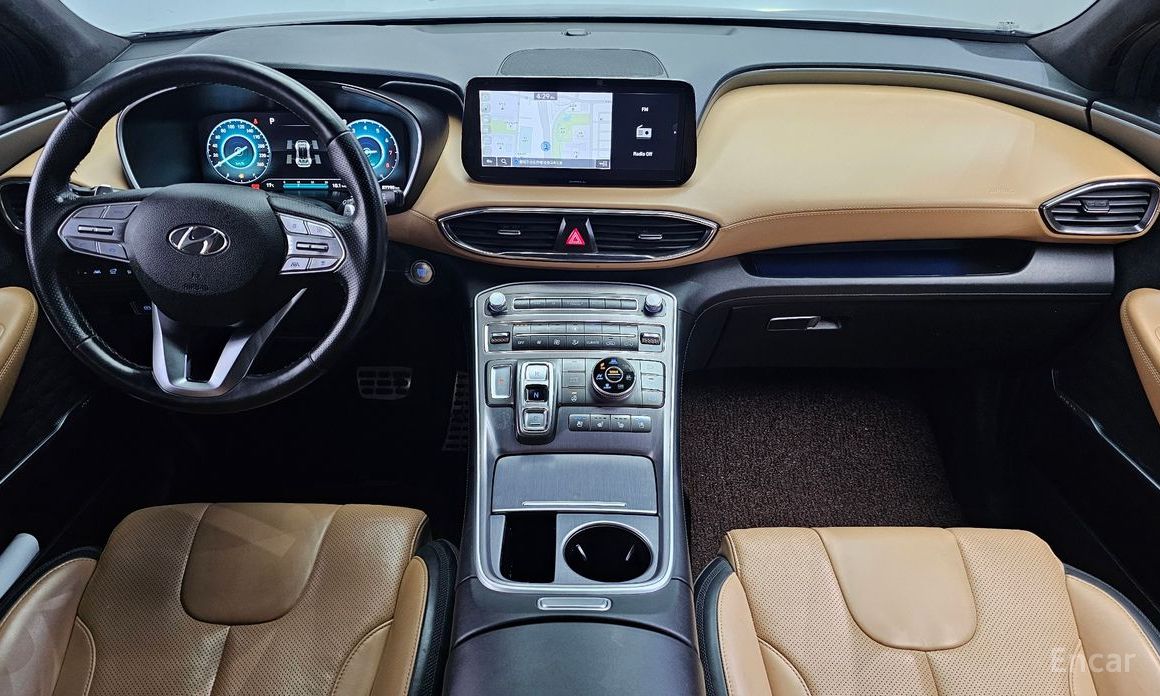 2021 Hyundai Santa Fe IV Рестайлинг Gasoline 2.5T 4WD Calligraphy с пробегом 87 790 км