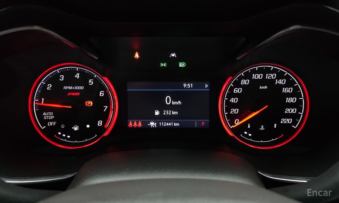 2021 Chevrolet TrailBlazer III 1.3 Turbo 2WD RS с пробегом 112 441 км
