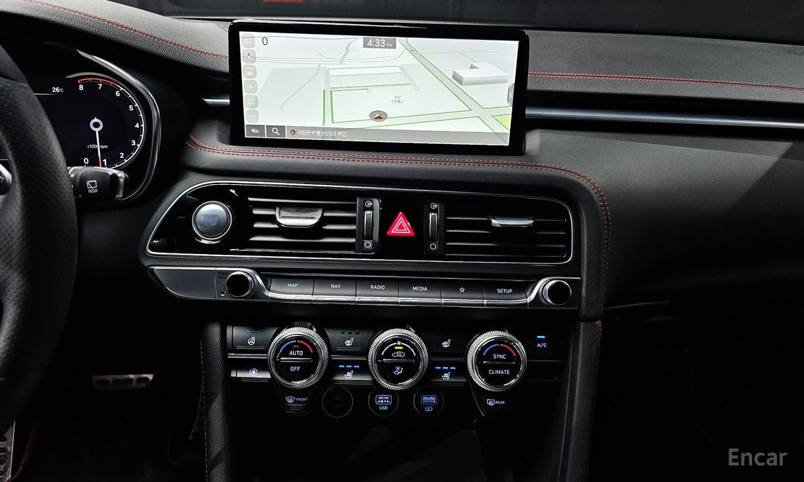 2022 Genesis G70 I Рестайлинг Gasoline 2.0T 2WD с пробегом 89 162 км