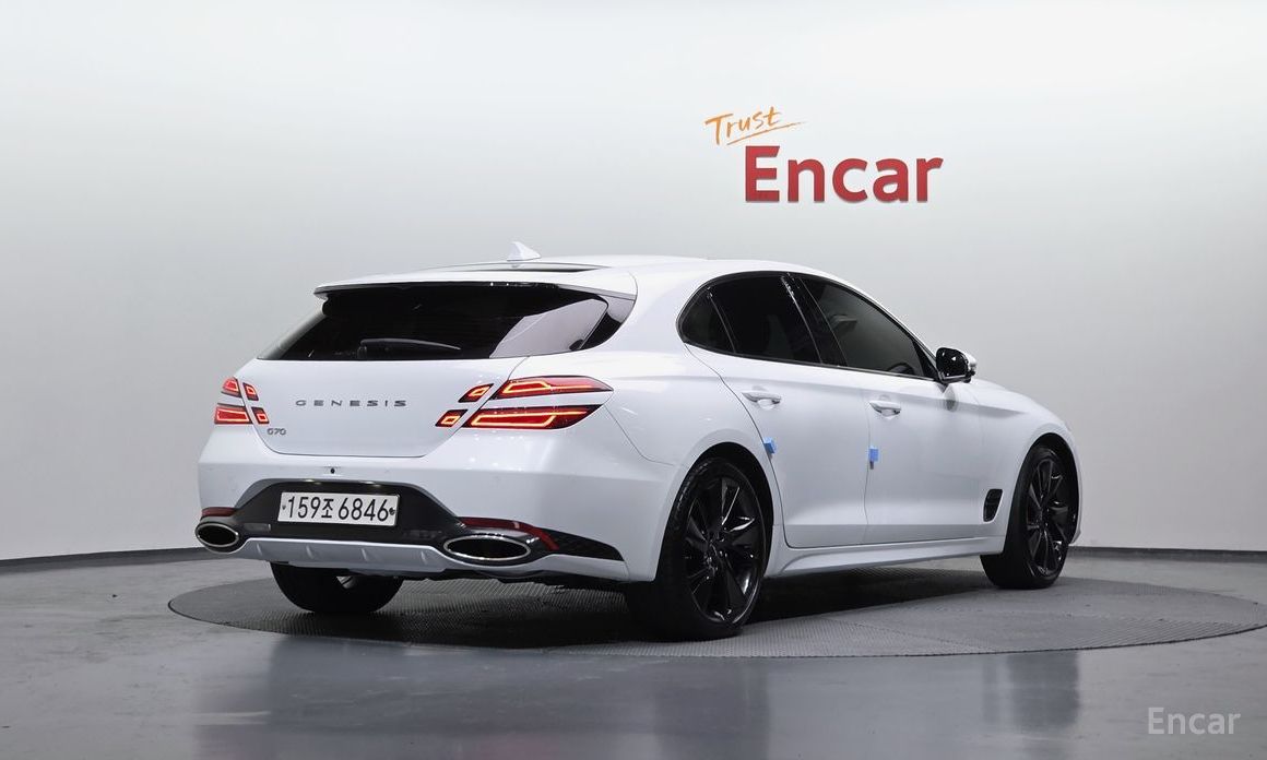 2022 Genesis G70 I Рестайлинг Gasoline 2.0T 2WD с пробегом 33 539 км