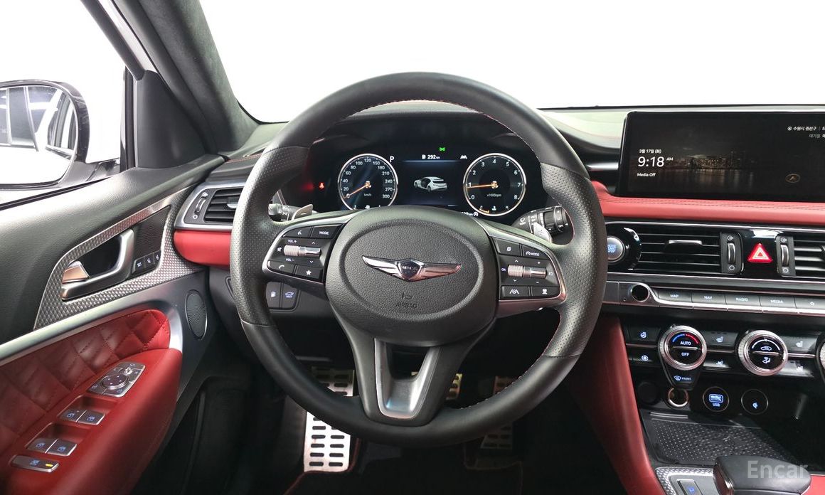 2022 Genesis G70 I Рестайлинг Gasoline 2.0T 2WD с пробегом 33 539 км