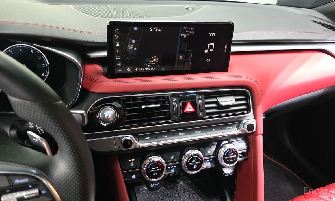 2022 Genesis G70 I Рестайлинг Gasoline 2.0T 2WD с пробегом 33 539 км