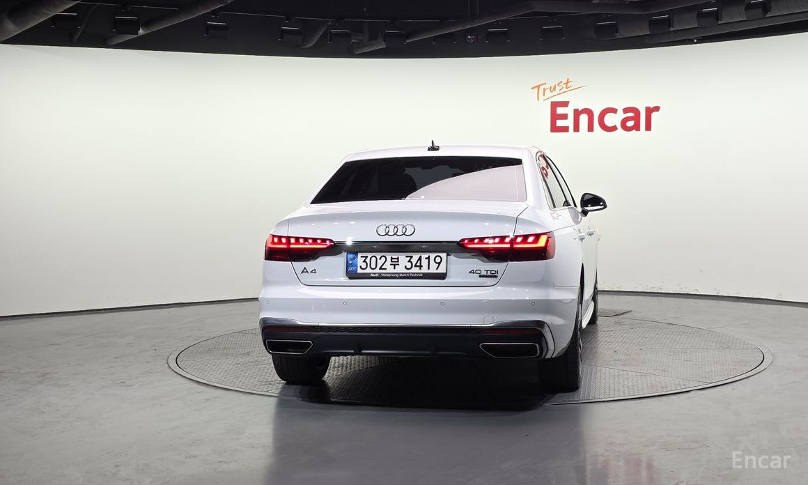 2021 Audi A4 V (B9) Рестайлинг 40 TDI Quattro Premium с пробегом 104 209 км