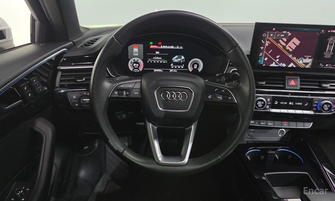 2021 Audi A4 V (B9) Рестайлинг 40 TDI Quattro Premium с пробегом 104 209 км