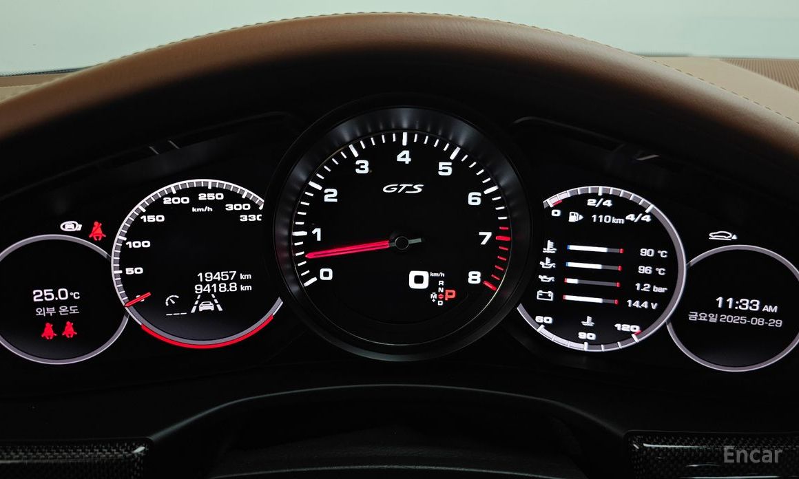 2021 Porsche Panamera II Рестайлинг 4.0 GTS с пробегом 19 457 км
