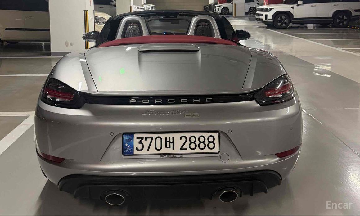 2021 Porsche 718 Spyder I (982) 4.0 25th Edition с пробегом 4 500 км