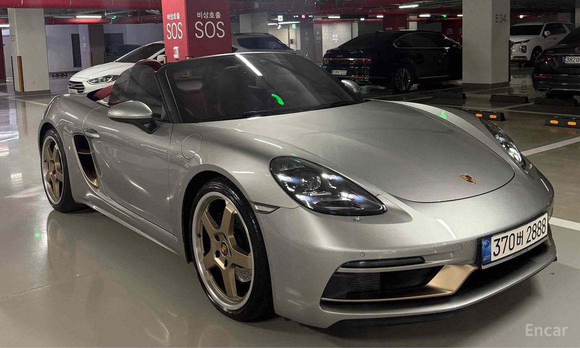 2021 Porsche 718 Spyder I (982) 4.0 25th Edition с пробегом 4 500 км