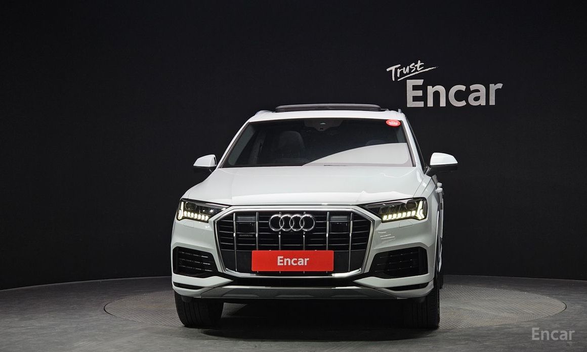 2021 Audi Q7 II (4M) Рестайлинг 45 TDI Quattro с пробегом 105 284 км