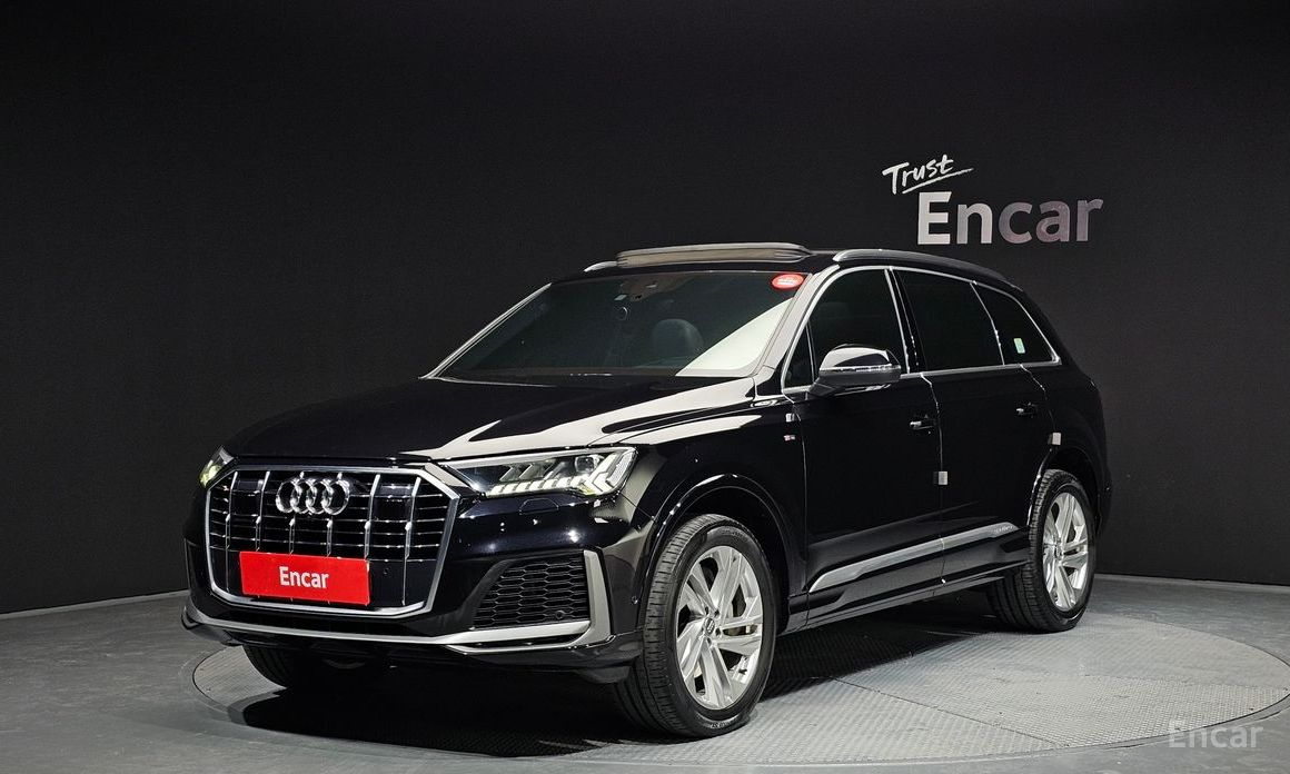 2020 Audi Q7 II (4M) Рестайлинг 45 TDI Quattro Premium с пробегом 116 181 км
