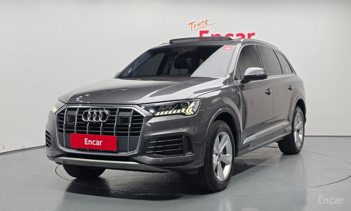 2021 Audi Q7 II (4M) Рестайлинг 45 TDI Quattro с пробегом 29 471 км