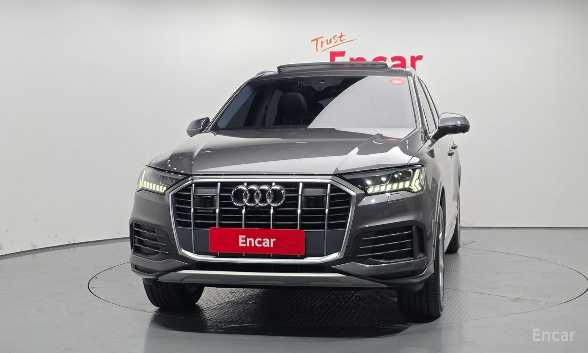 2021 Audi Q7 II (4M) Рестайлинг 45 TDI Quattro с пробегом 29 471 км