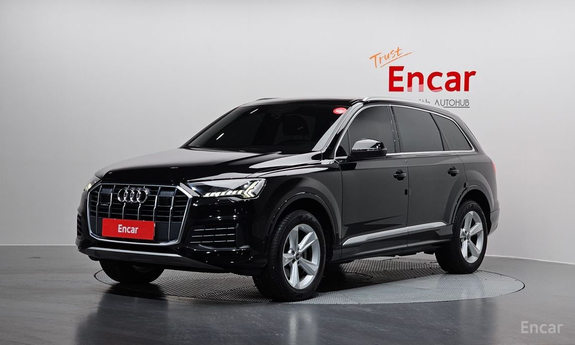 2022 Audi Q7 II (4M) Рестайлинг 45 TDI Quattro с пробегом 77 281 км