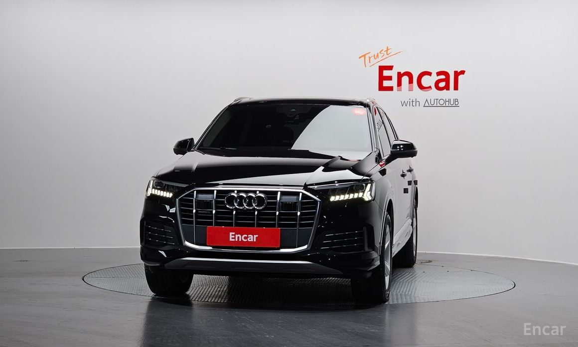 2022 Audi Q7 II (4M) Рестайлинг 45 TDI Quattro с пробегом 77 281 км