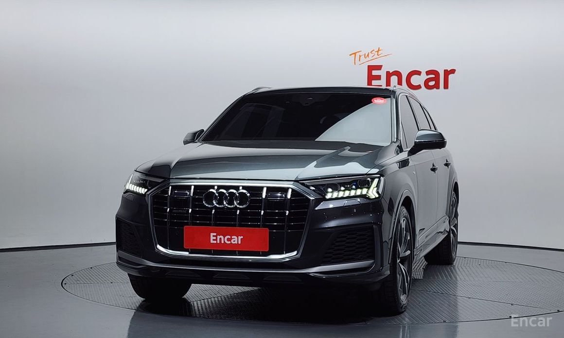 2021 Audi Q7 II (4M) Рестайлинг 50 TDI Quattro Premium с пробегом 56 524 км