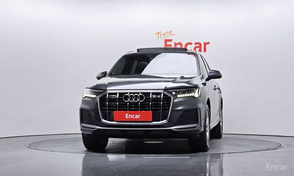 2021 Audi Q7 II (4M) Рестайлинг 45 TDI Quattro Premium с пробегом 56 829 км
