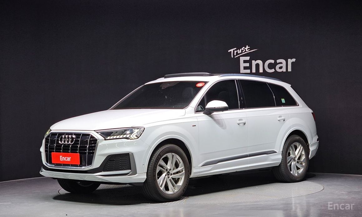 2021 Audi Q7 II (4M) Рестайлинг 45 TDI Quattro Premium с пробегом 81 534 км