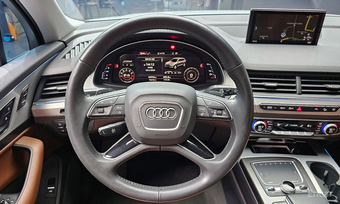 2019 Audi Q7 II (4M) Рестайлинг 45 TFSI Quattro с пробегом 43 953 км