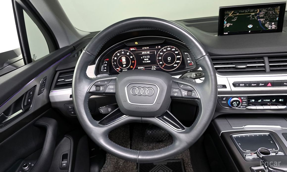 2019 Audi Q7 II (4M) Рестайлинг 45 TFSI Quattro с пробегом 83 584 км