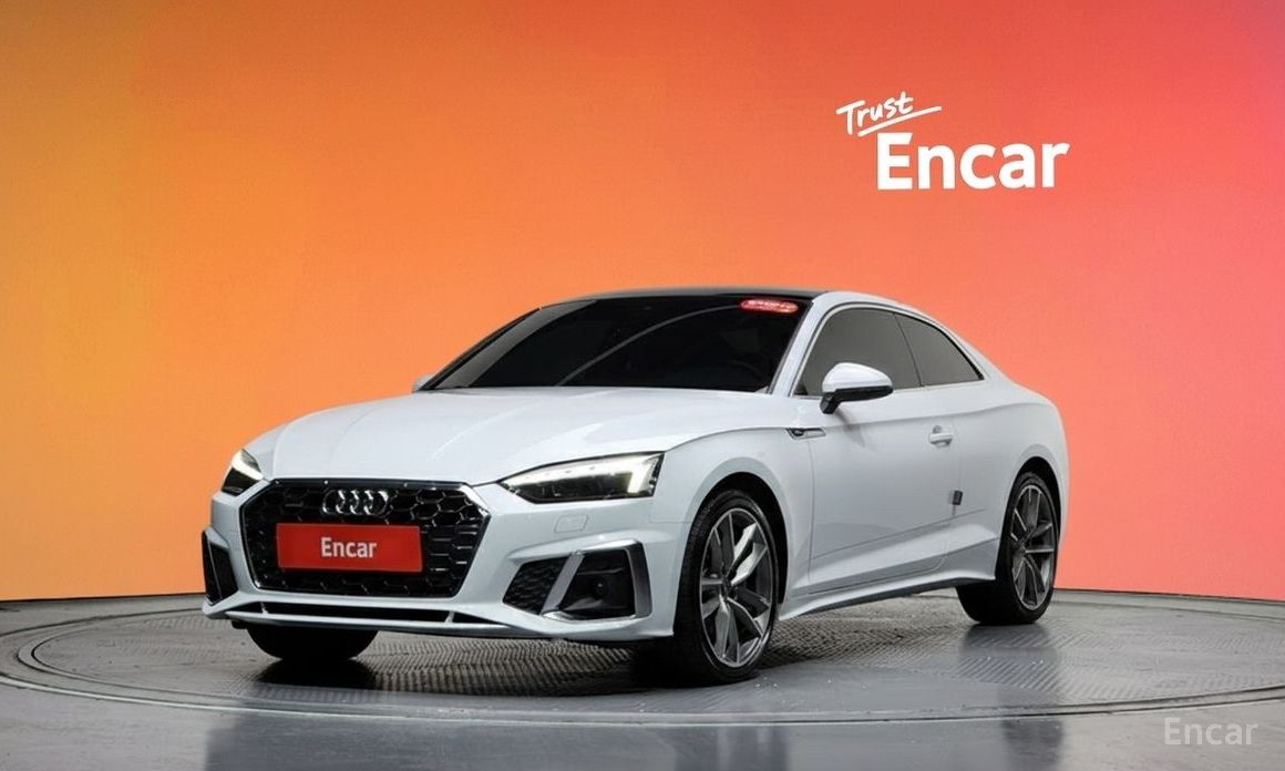2021 Audi A5 II (F5) Рестайлинг 45 TFSI Quattro Coupe с пробегом 72 483 км