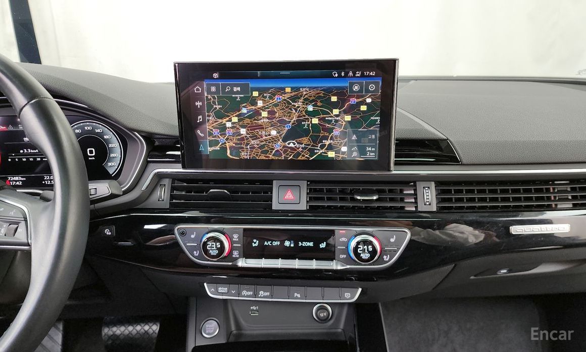 2021 Audi A5 II (F5) Рестайлинг 45 TFSI Quattro Coupe с пробегом 72 483 км