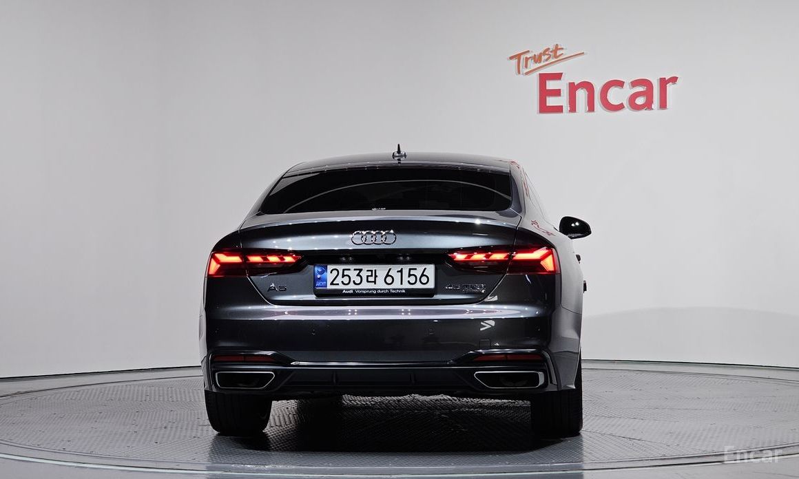 2020 Audi A5 II (F5) Рестайлинг 45 TFSI Quattro Premium Sportback с пробегом 87 450 км