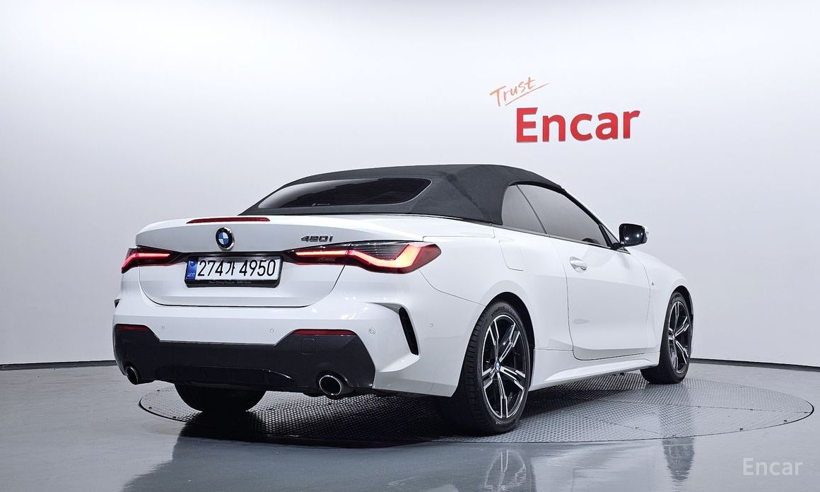 2021 BMW 4 серии G22, G23, G26 420i M Sport Convertible с пробегом 107 557 км