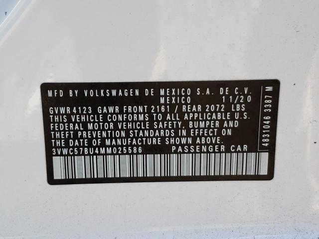 VOLKSWAGEN JETTA S 2021