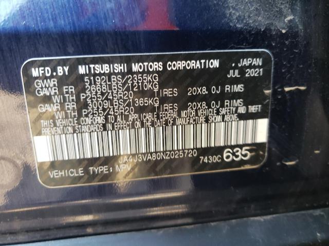 MITSUBISHI OUTLANDER SEL 2022