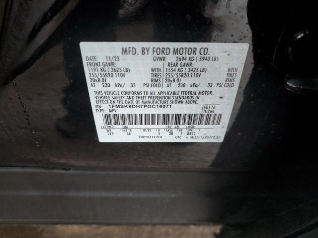 FORD EXPLORER XLT 2023