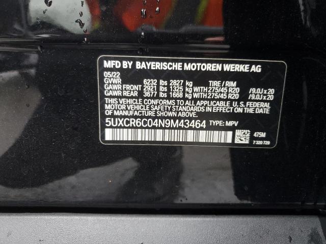 BMW X5 XDRIVE40I 2022