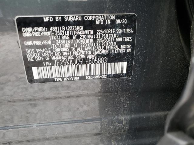 SUBARU FORESTER PREMIUM 2020