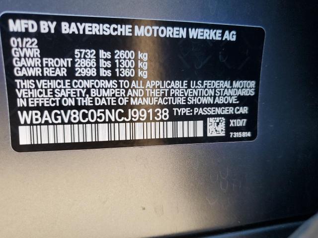 BMW M850XI 2022